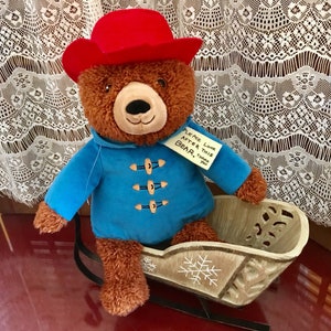 Paddington Bear Plush Toy Stuffed Animal Doll Felt Fabric Teddy Bear Classic Gift Film Movie British Children Literature Kids Book Character image 1