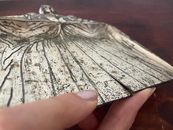 パンくずブラシパン アンティーク シルバーメッキ サイレント バトラー