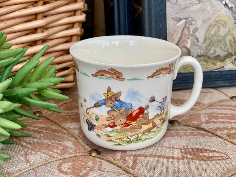 Bunnykins Children Porcelain Set Tea Cup Baby Feeding Bowl Etsy UK