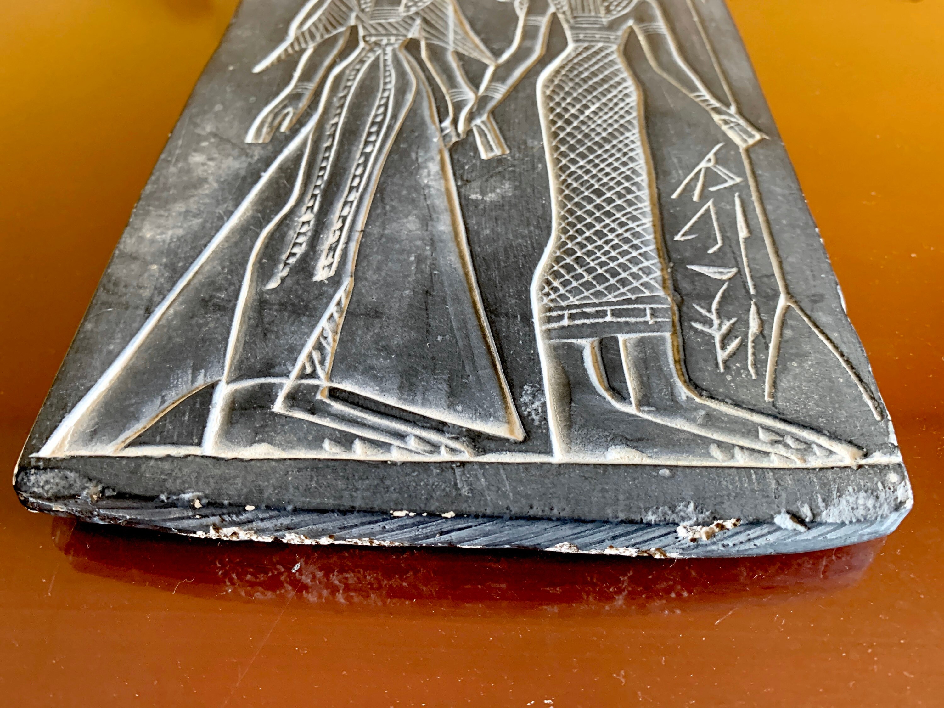Ancient Egypt Tile Queen Nefertai Collection Facsimiles Plaque Ceramic Gray  Stone Tomb Carving Rustic Decor Historic Wall Art Goddess Isis - Etsy