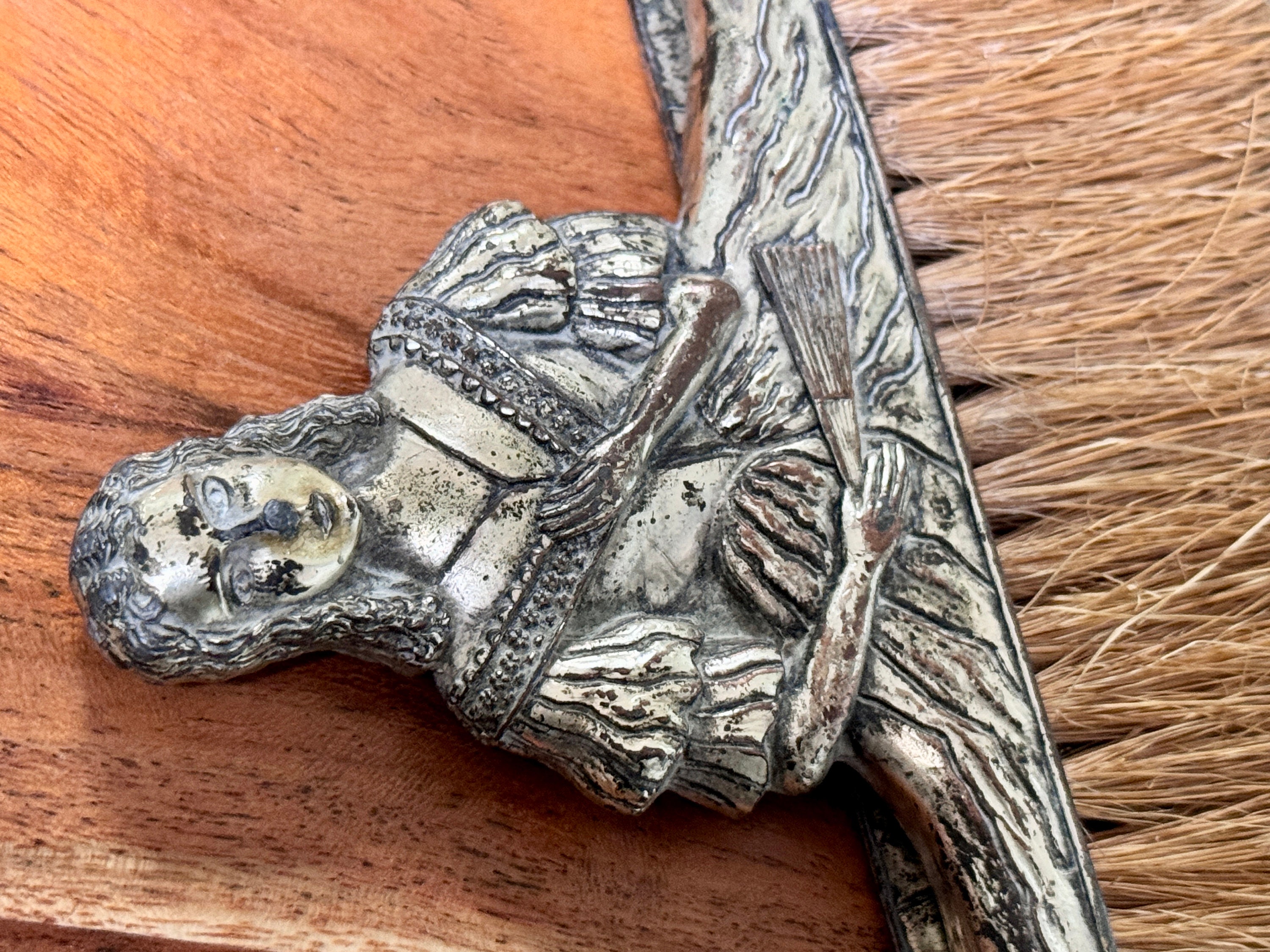 パンくずブラシパン アンティーク シルバーメッキ サイレント バトラー