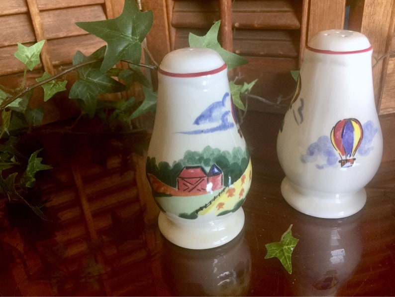England 70s Barnhouse Salt Pepper Shaker Set Stoke on Trent Etsy