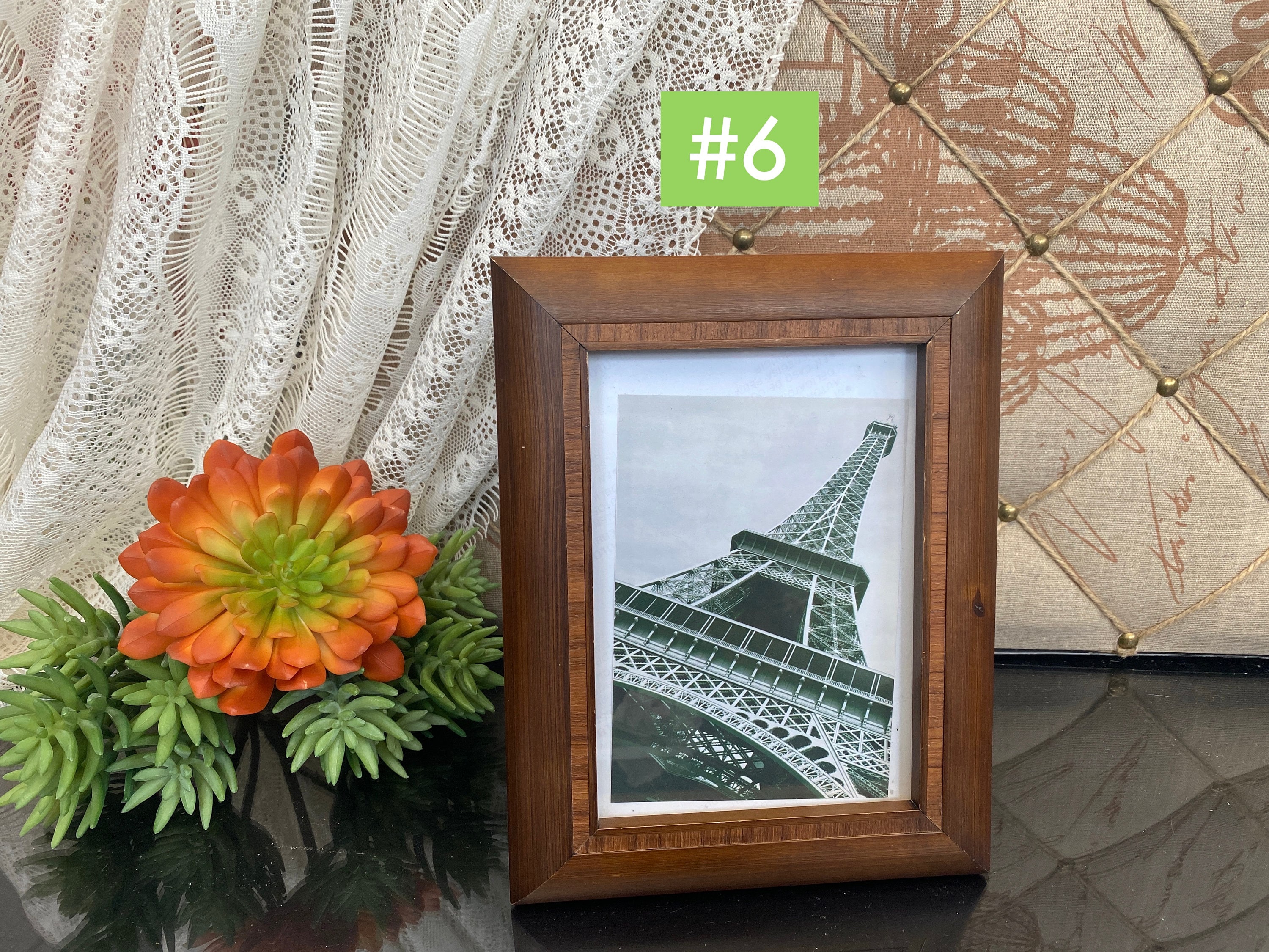 Wooden Picture Frames 5x7 Photo 4x6 Tabletop Decor Art Display Etsy