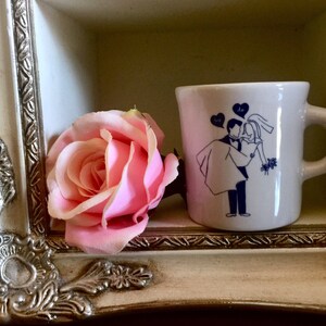 We Do Hearts Wedding Coffee Mug Ceramic Gift Bride Groom Engagement Couple Bridal Shower Cup Husband Wife by Jason Oranzo Fishs Eddy I Do