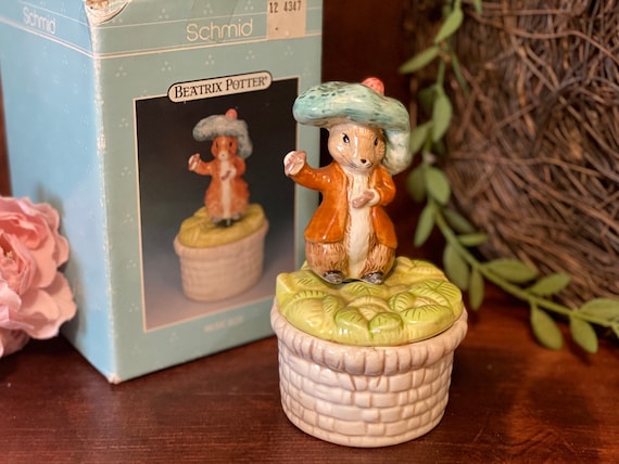 ピーターラビット ミニチュア ガーデニングセット シュミッド ポーセリン