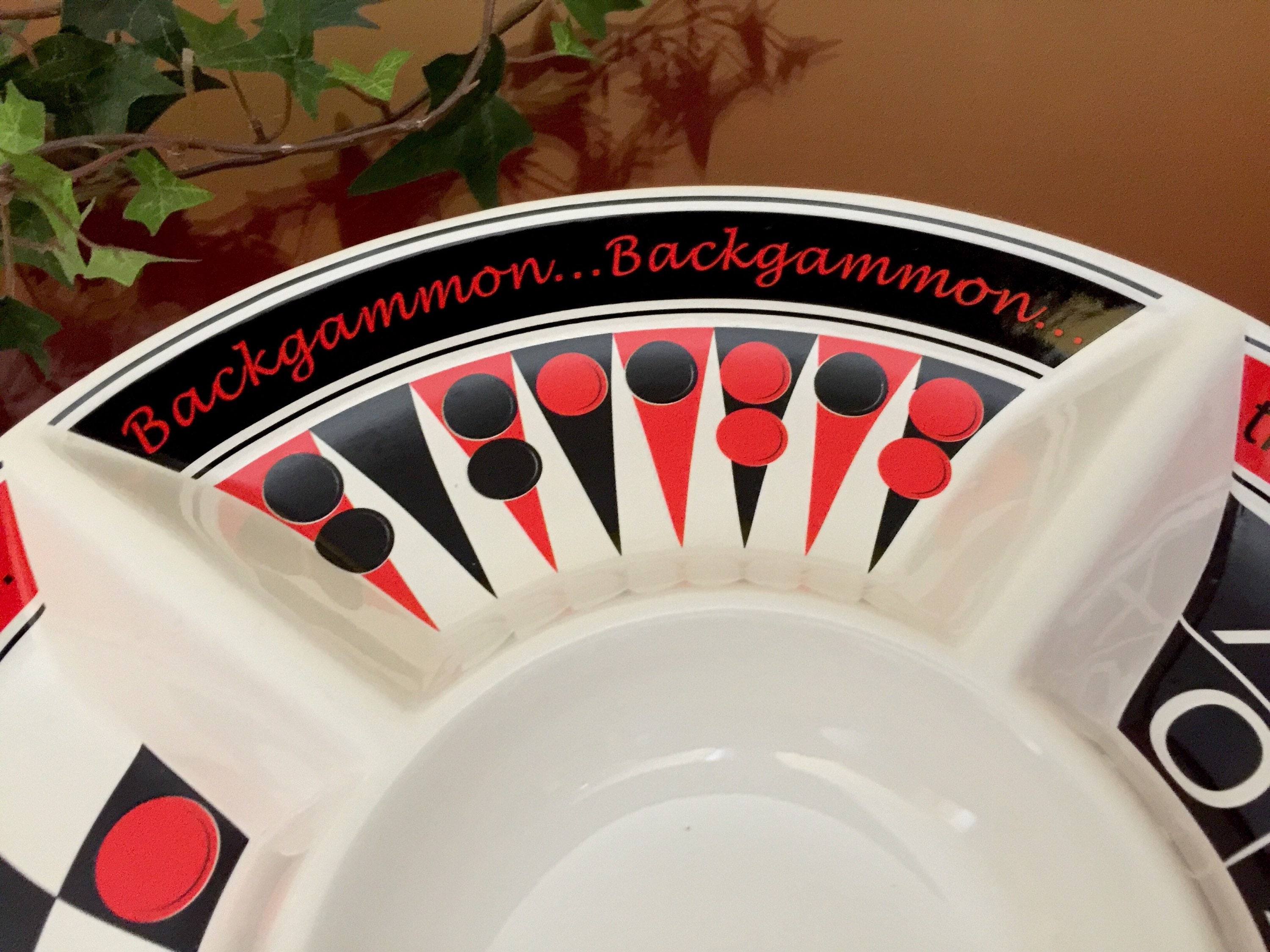 Casino Club Chip y Dip Bandeja Checkers Backgammon Tic Tac Toe Etsy