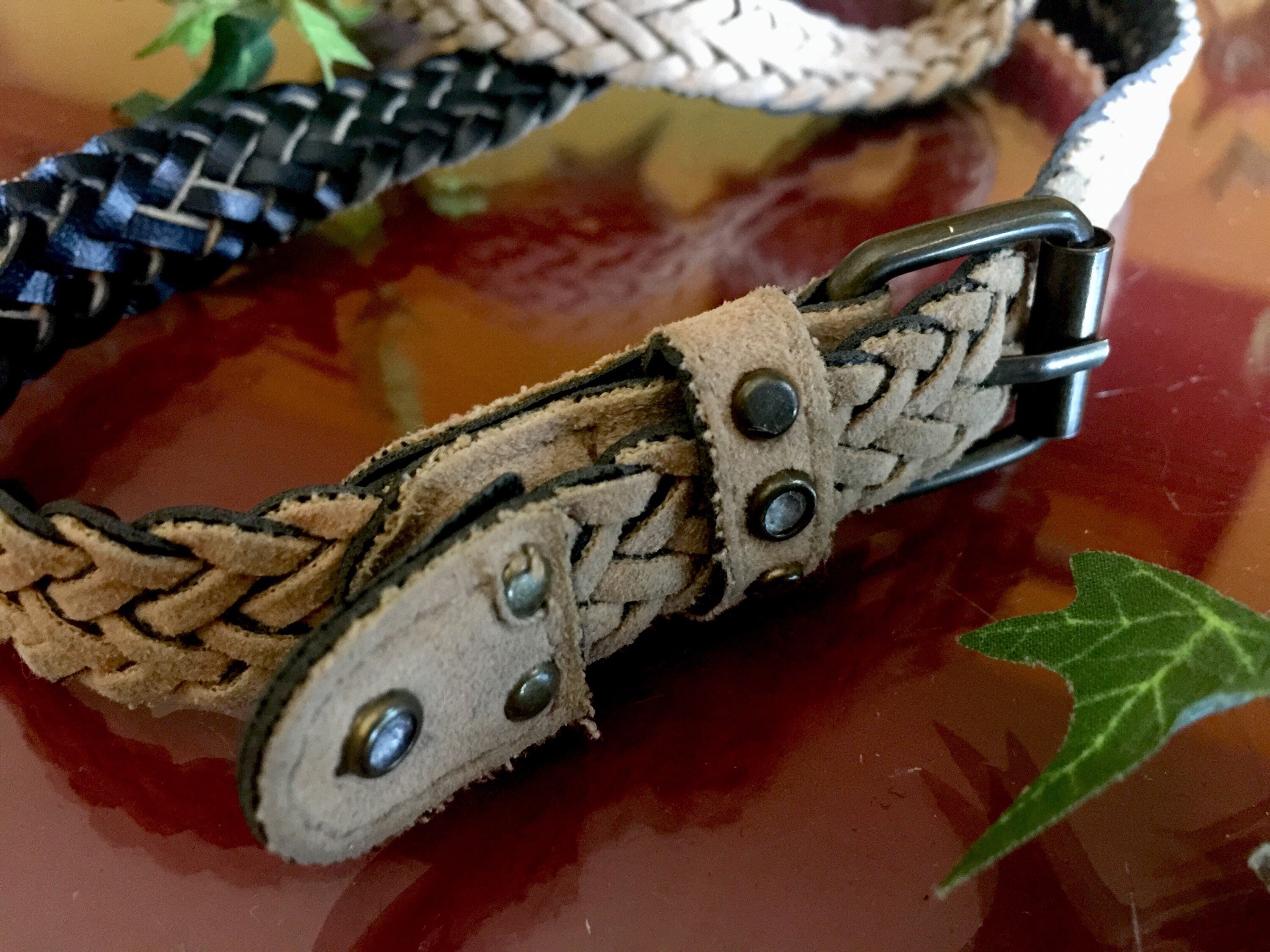Woven Belt Womens Tan Braided Boho Festival Artisanal Cottagecore Hippie Folk Verdusa Women main image 2