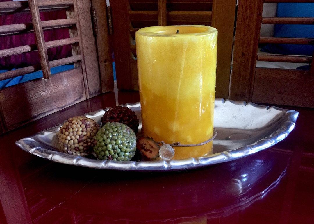 Silver Metal Oval Tray Leaf Jewelry Dish Ribbed Edge Snack Etsy