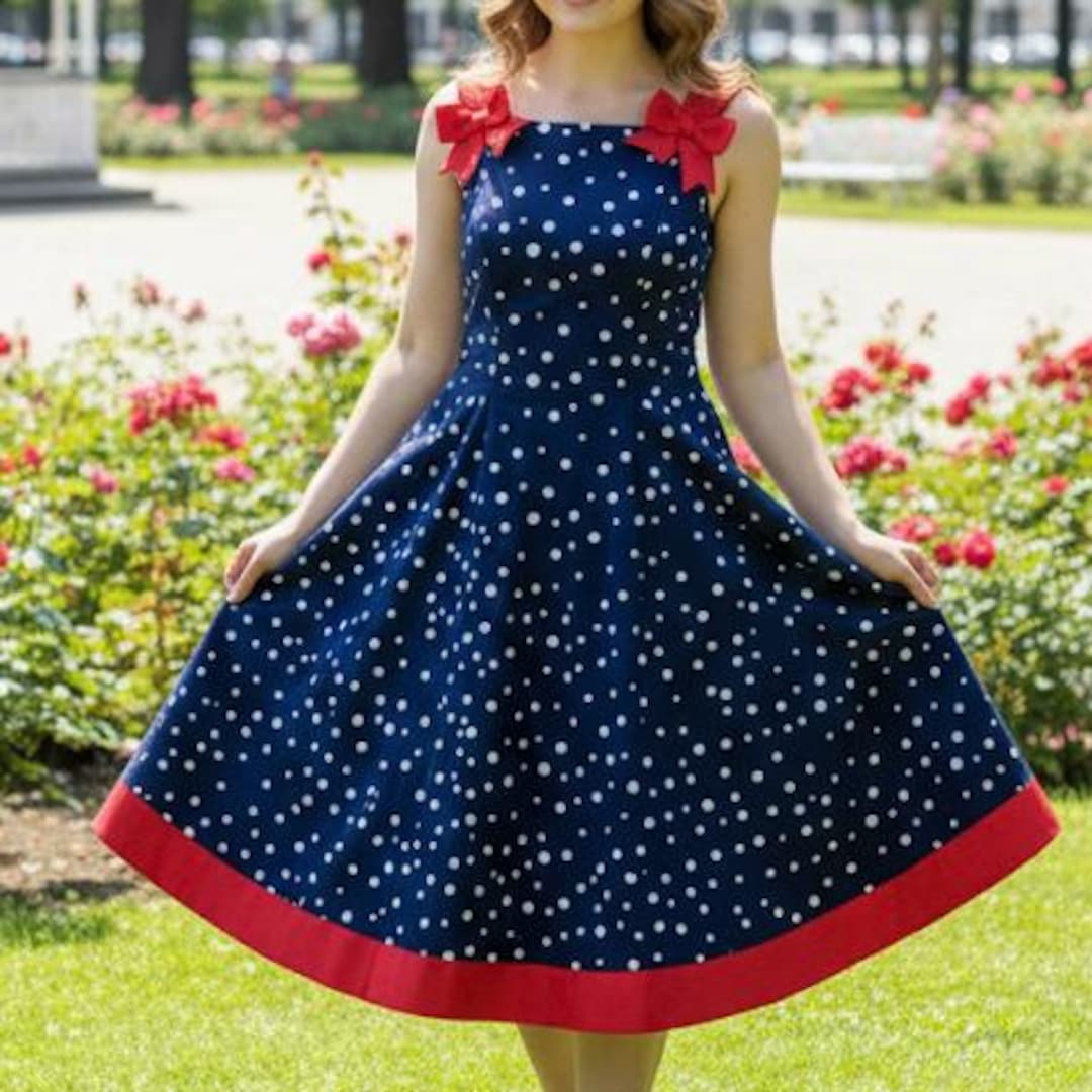old navy red white and blue dress Girls vintage newborn 3-6 mo Old Navy red white and blue dress with diaper  cover