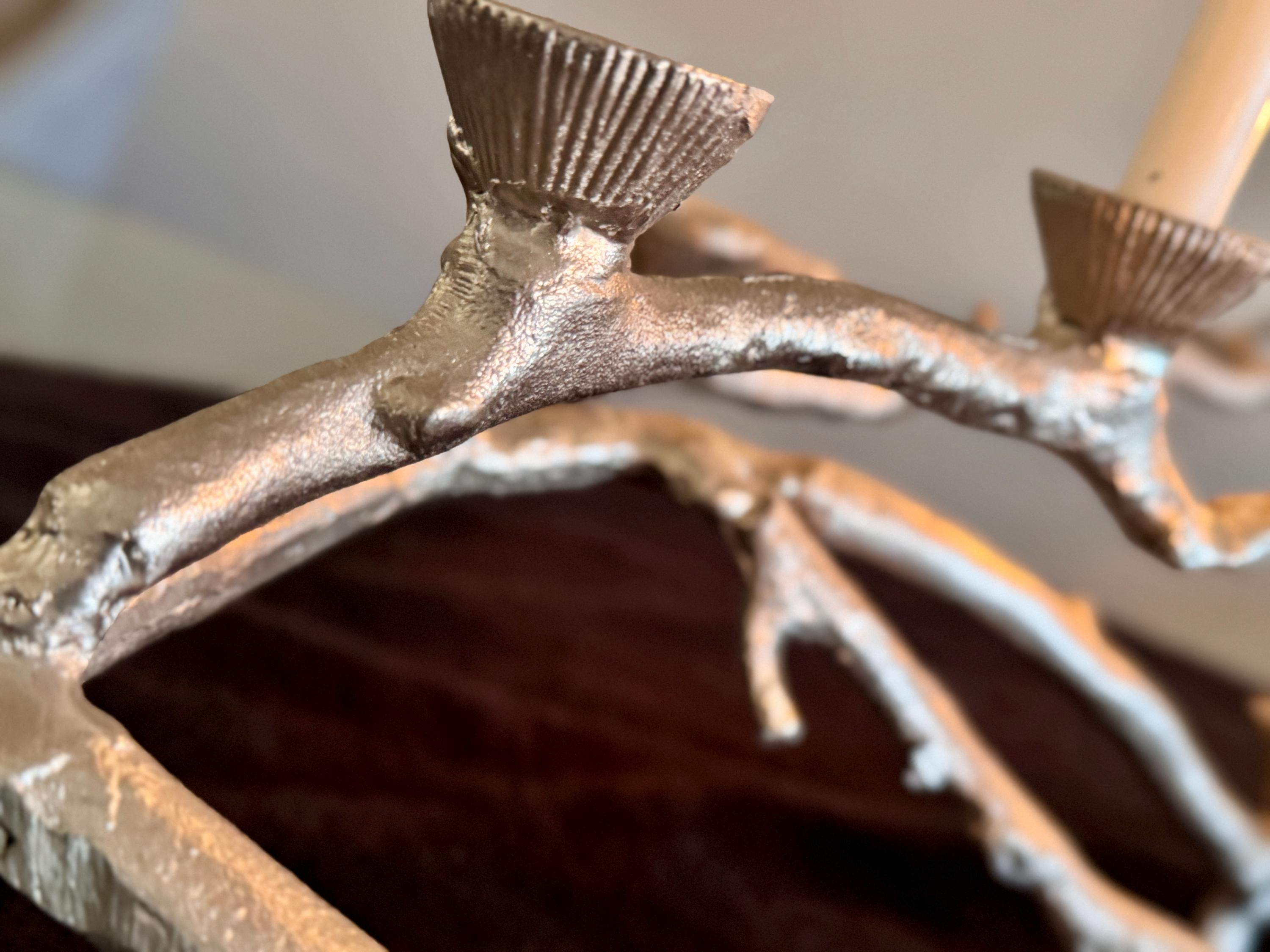 Tree Branch Candelabra Metal Candleholder Large Display Tapered 10 ...