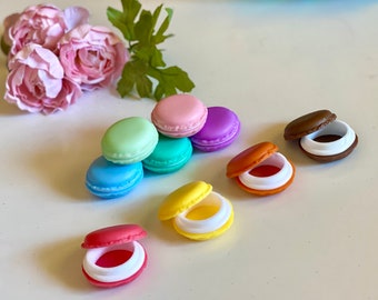 Proposal Ring Macaron French Box Engagement Decorative Mini Flower Storage Baby Shower Game Surprise Gift Trinket Keepsake Bridesmaid Gift