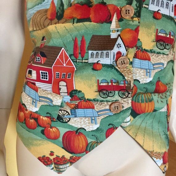 American Village Thanksgiving Vest US History Tow… - image 4