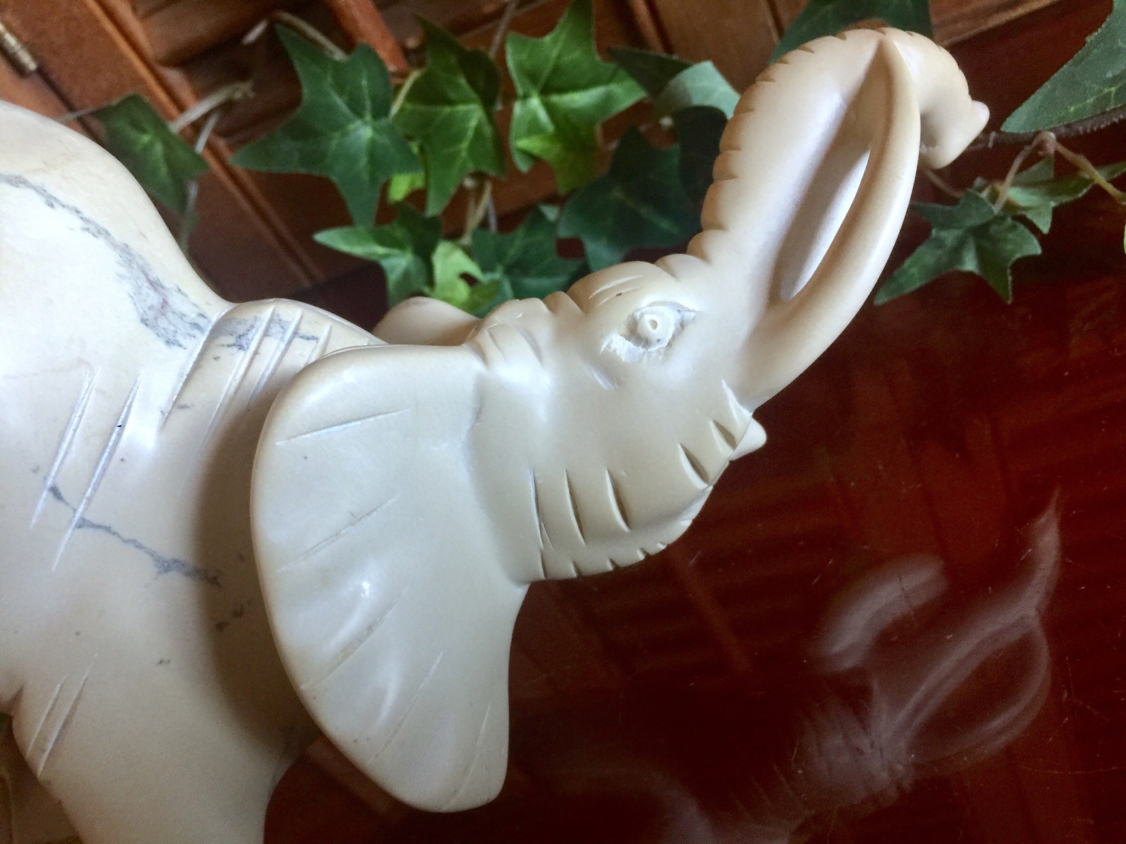 Stone Elephant Figurine Safari African Soapstone Spiritual Etsy