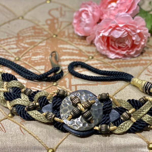 Renaissance Rope Belt Etsy