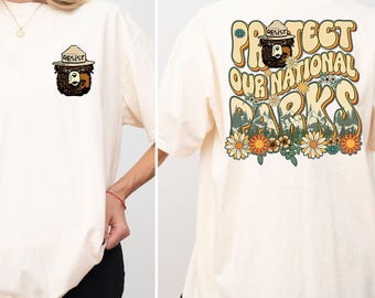 Comfort Colors Shirt Smokey Bear Resist Shirt Protect Our National Parks Shirt National Park Support Shirt Nature Lover Environmental Shirt