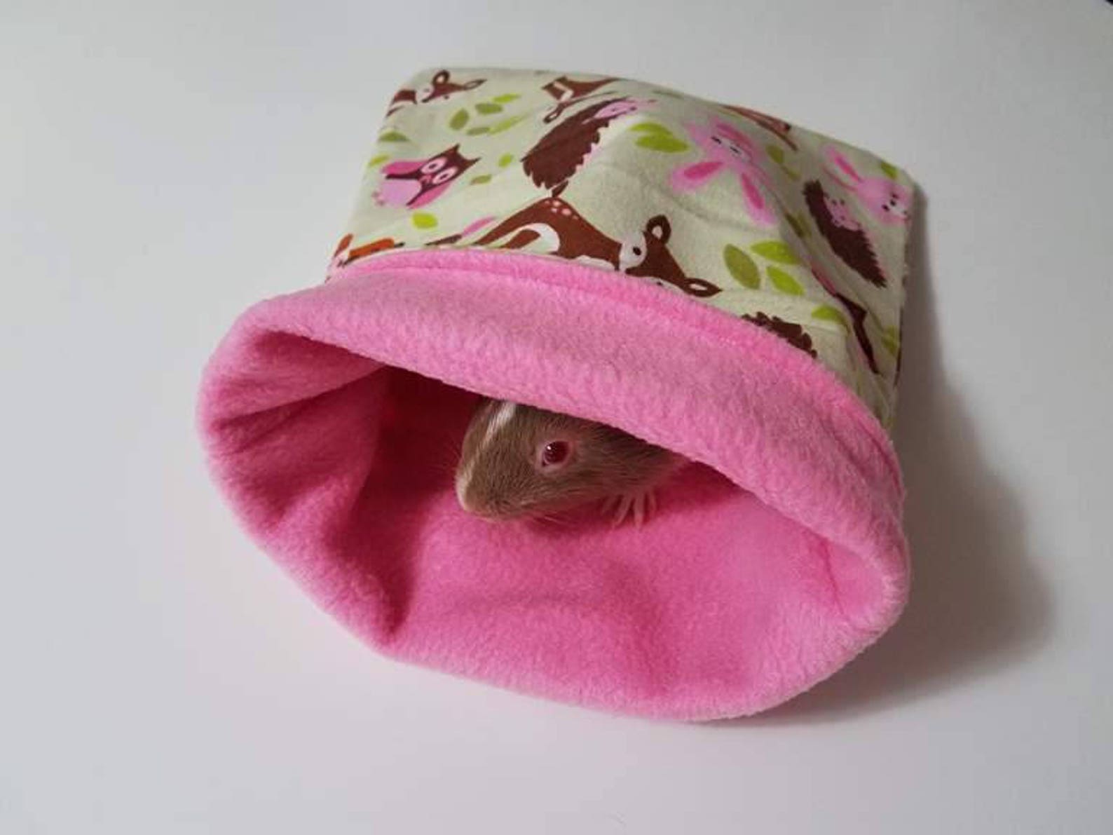 Guinea Pig Cuddle Sack Hedgehog Bonding Bag Fleece Snuggle Etsy