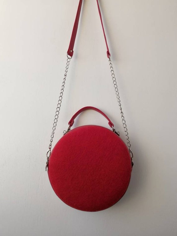 round crossbody purse