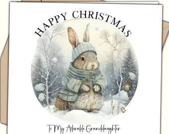 Granddaughter 1st christmas card uk