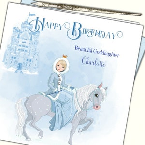 Personalised Birthday Card Grand Daughter Niece SIster