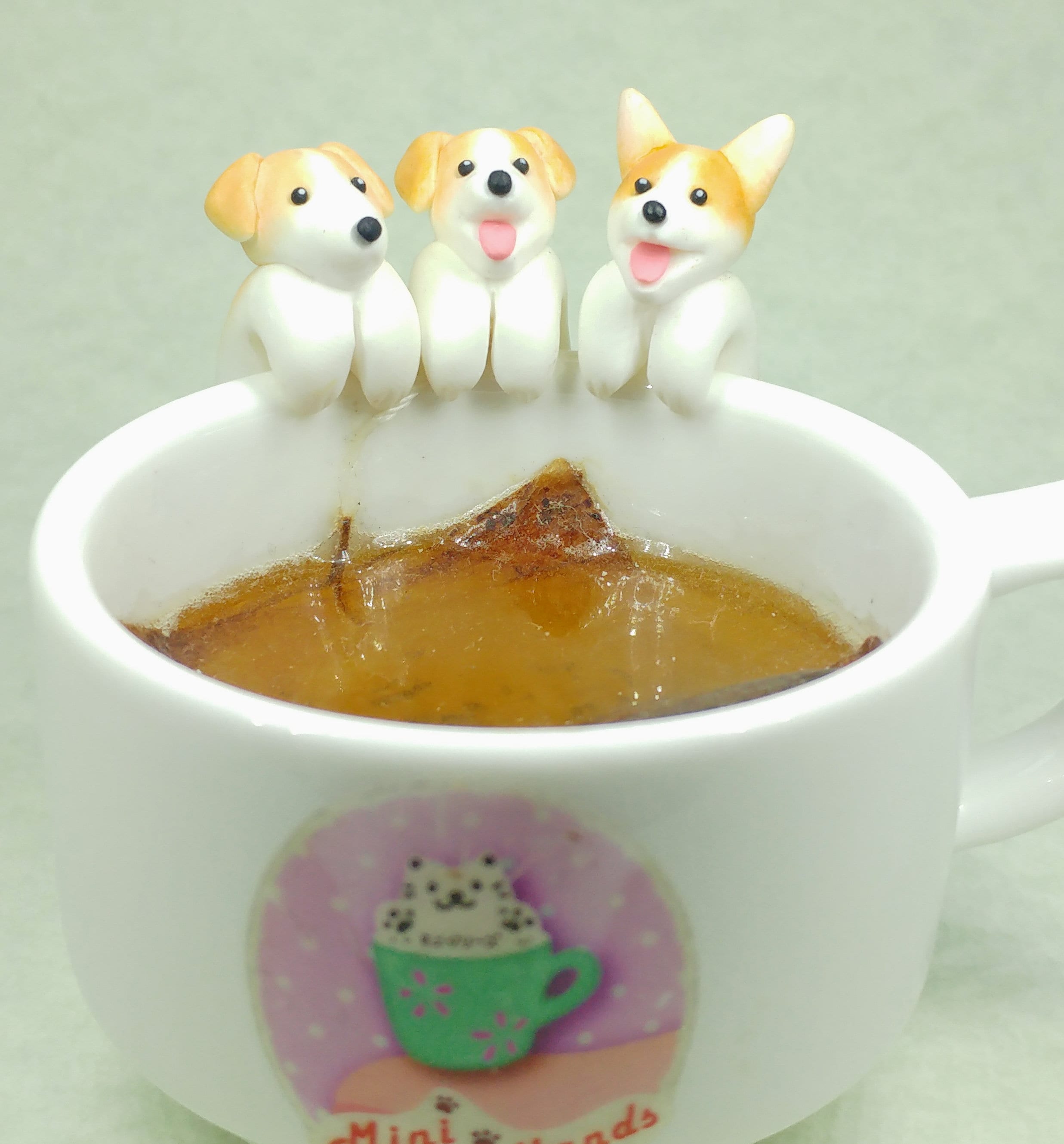 dog tea bag