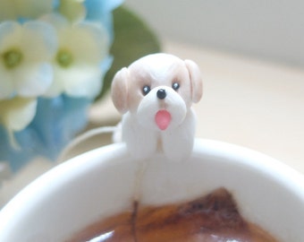 Shih Tzu Teebeutel Halter - Shih Tzu Geschenk - Tee Liebhaber Geschenk