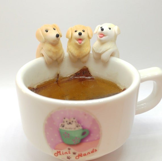 Golden Retriever Tea Bag Holder Golden Retriever Gifts Dog Lovers