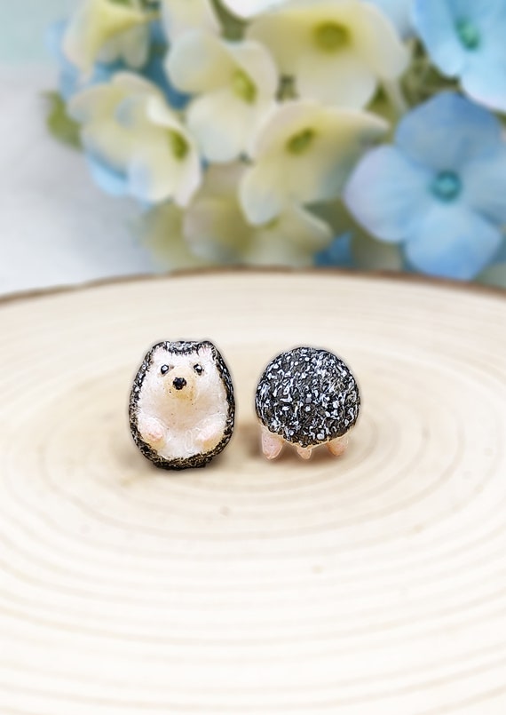 Hedgehog earrings on sale