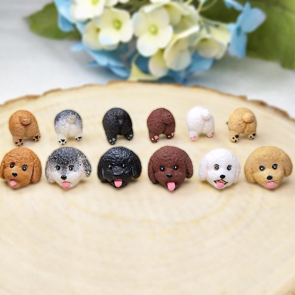 Poodle Earrings Etsy