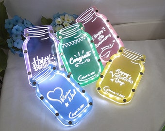 Happiness Mini Mason Jar-Gästebuch Alternativen