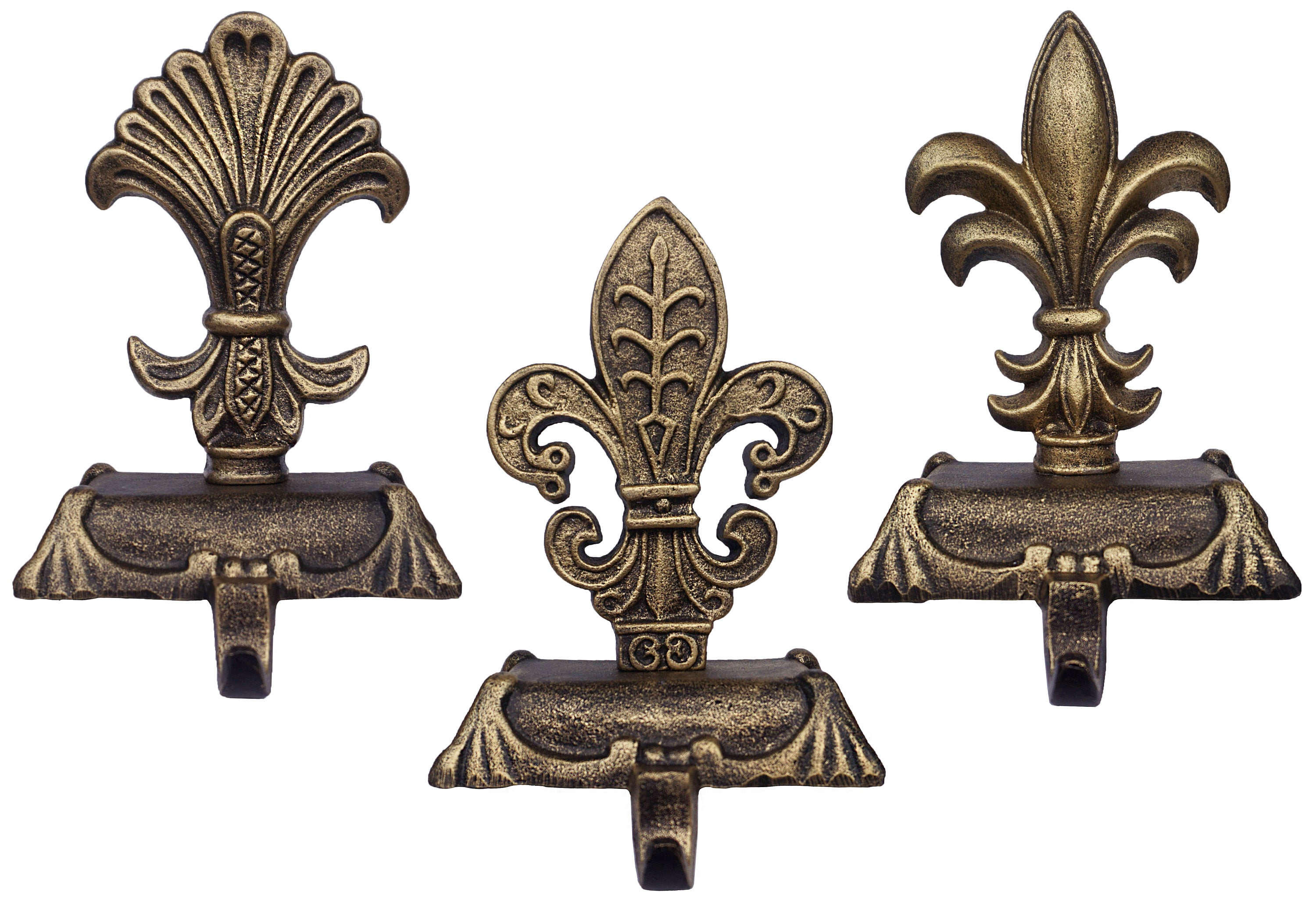 Fleur De Lis Stocking Holder Etsy