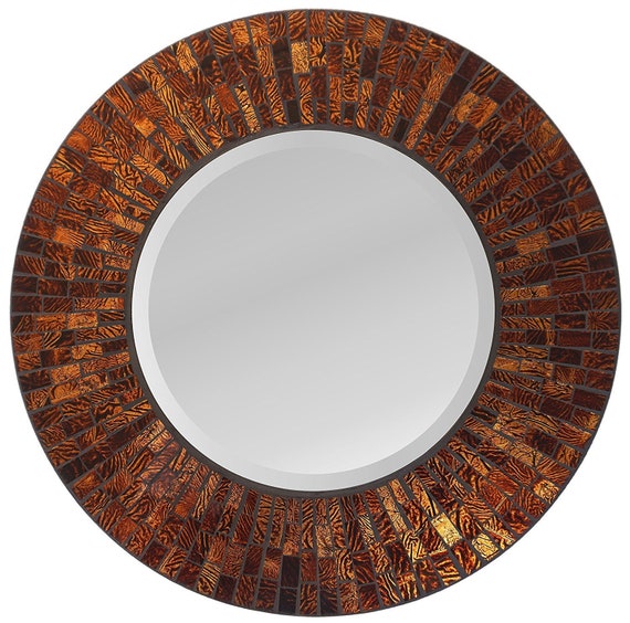 Lulu Decor Baltic Amber Mosaic Wall Mirror LP72M Free | Etsy