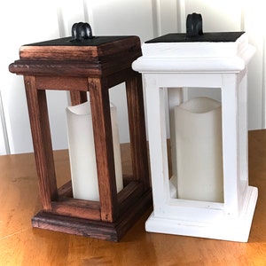 Wood Lantern/Centerpiece