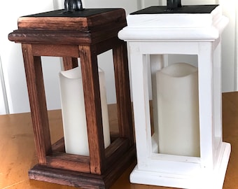 Wood Lantern/Centerpiece