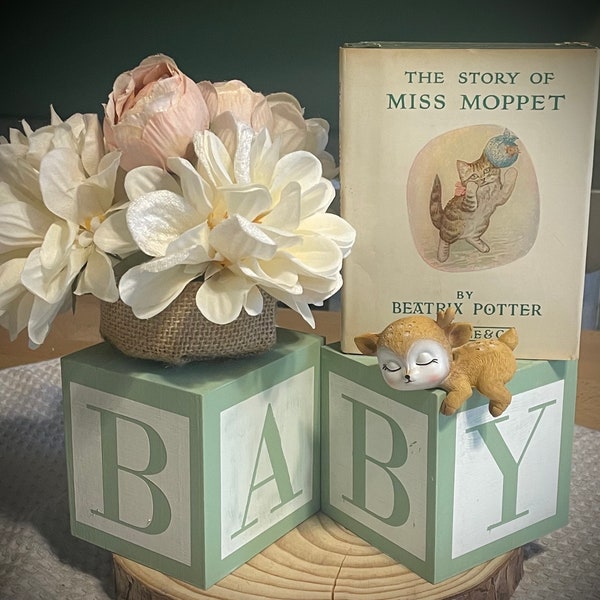 Baby Block Centerpiece