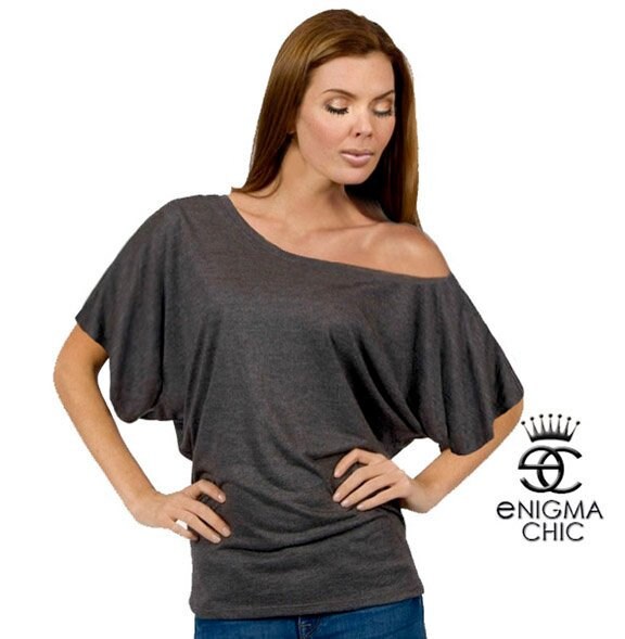 Off the Shoulder Top Dolman the Enigma Chic Essential