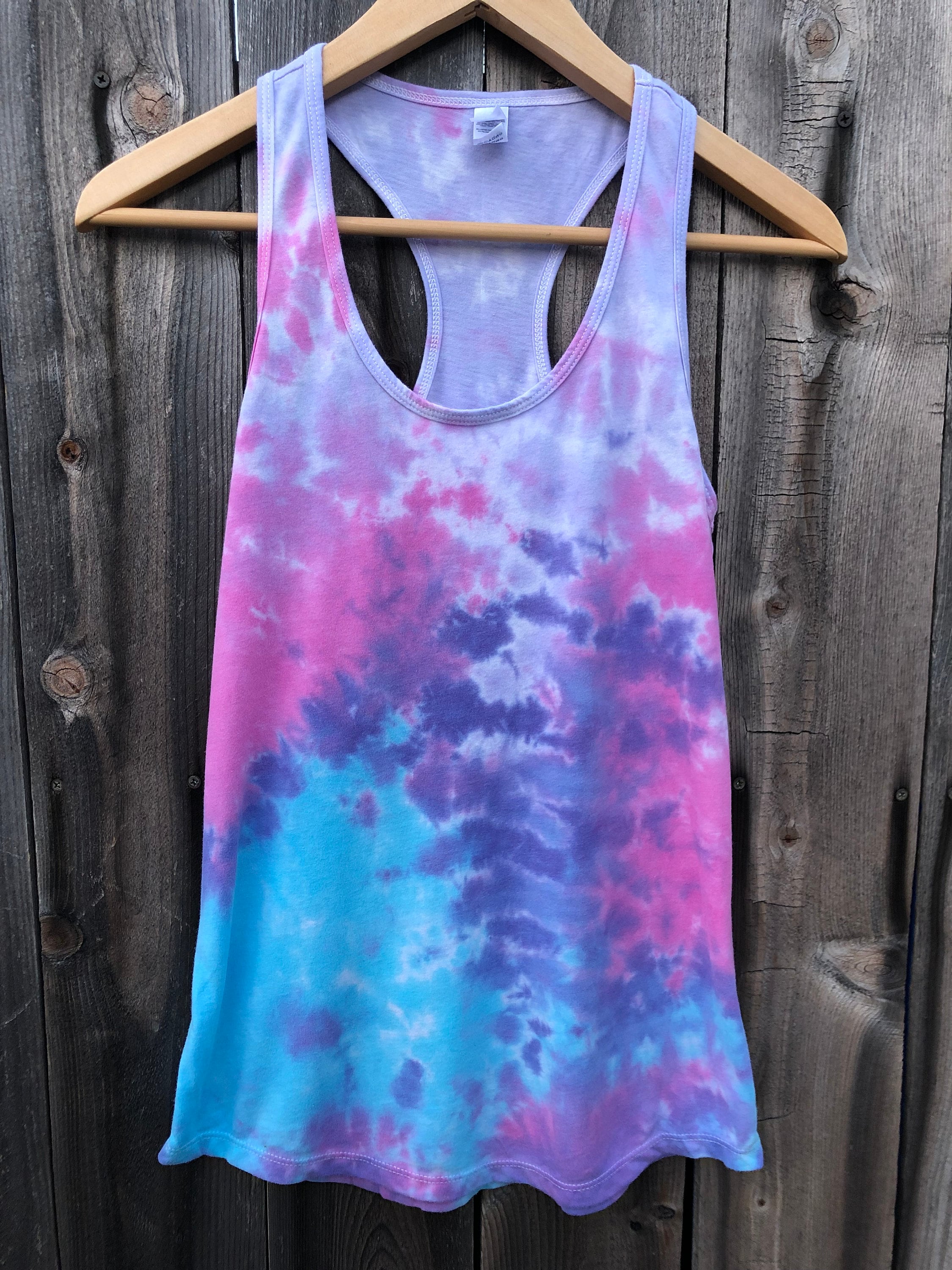 tie dye shirt crop top