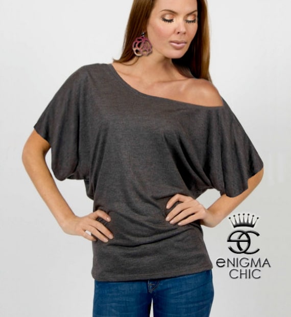 Off the Shoulder Top, off the Shoulder T-shirt, Slouchy off