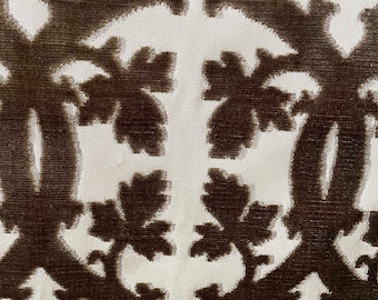 3 Yards Of Scalamandre Falk Manor House Silk Velvet Fabric