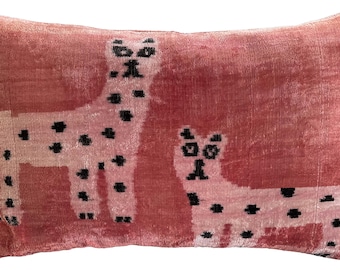 Silk Velvet Lumbar Pillow Cover