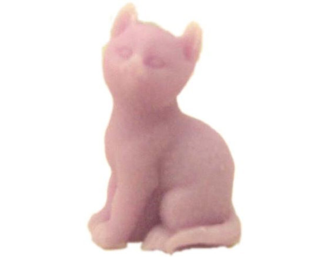 3D Small Cat Soap Mold Flexible Silicone Mold for Handmade Etsy
