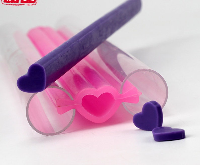 Big Heart Tube Pipe Soap Mold Flexible Silicone Mold for Etsy