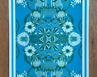 Floral Print | Original Screen Print