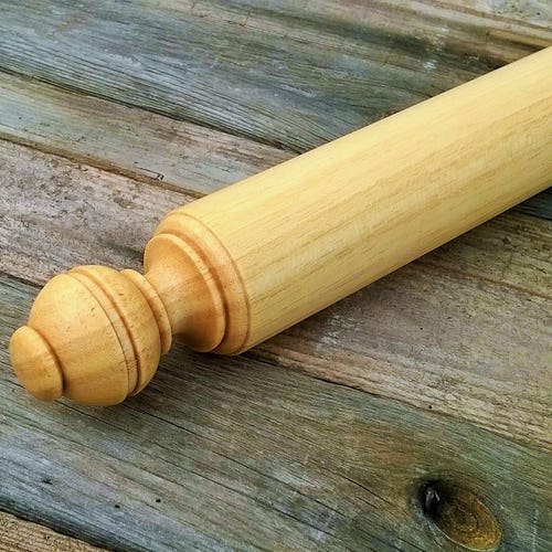 Rolling Pin in Rare Lemon Wood From Sicily Pasta Maker Etsy