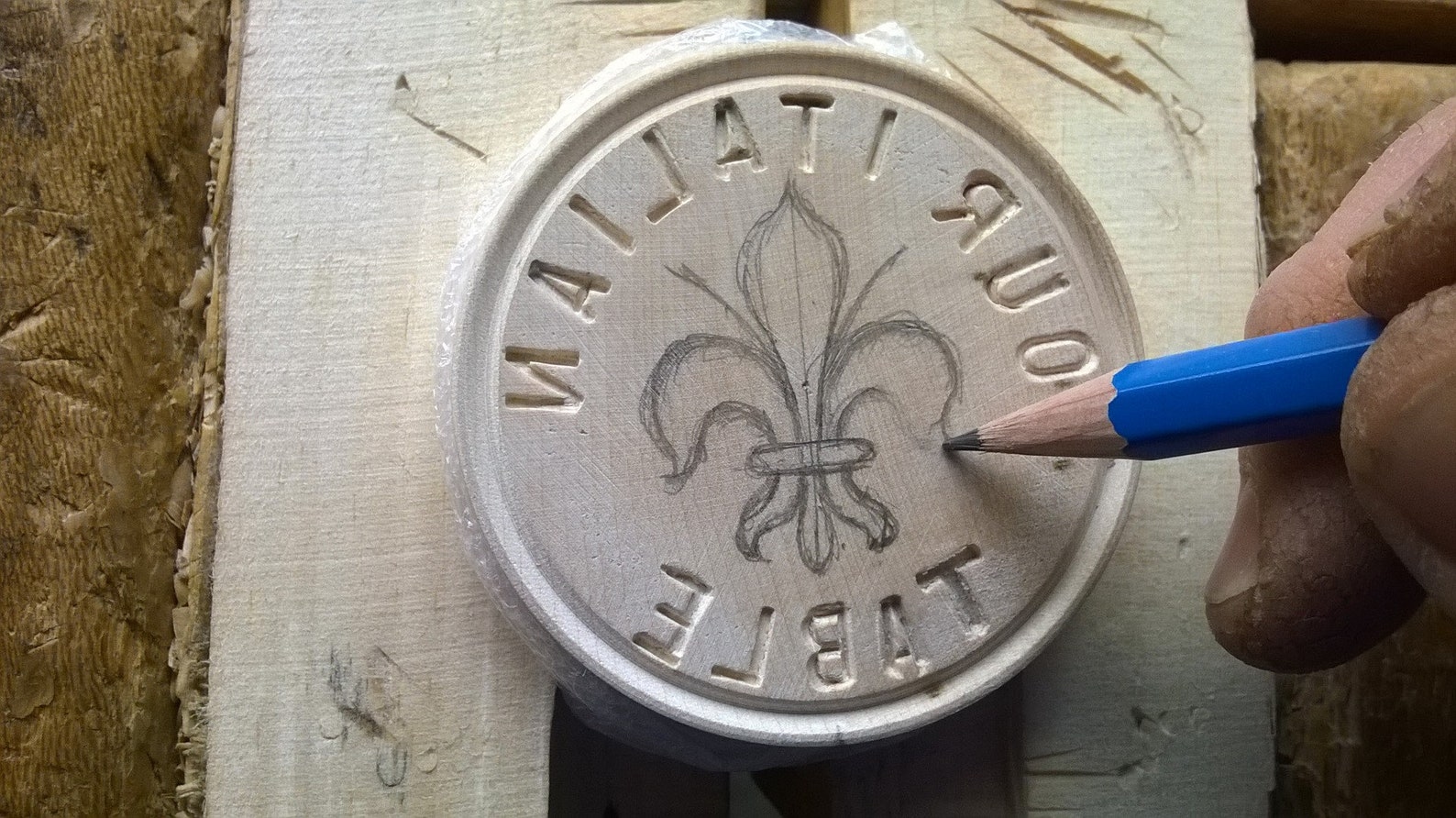 CORZETTI PASTA Custom Stamp 1 Handle 1Your Name Custom Etsy