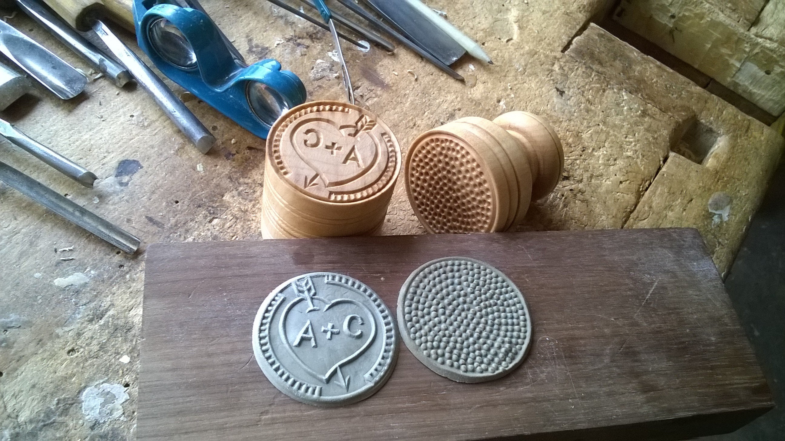 CORZETTI PASTA Custom Stamp 1 Handle 1 Your Initials Etsy