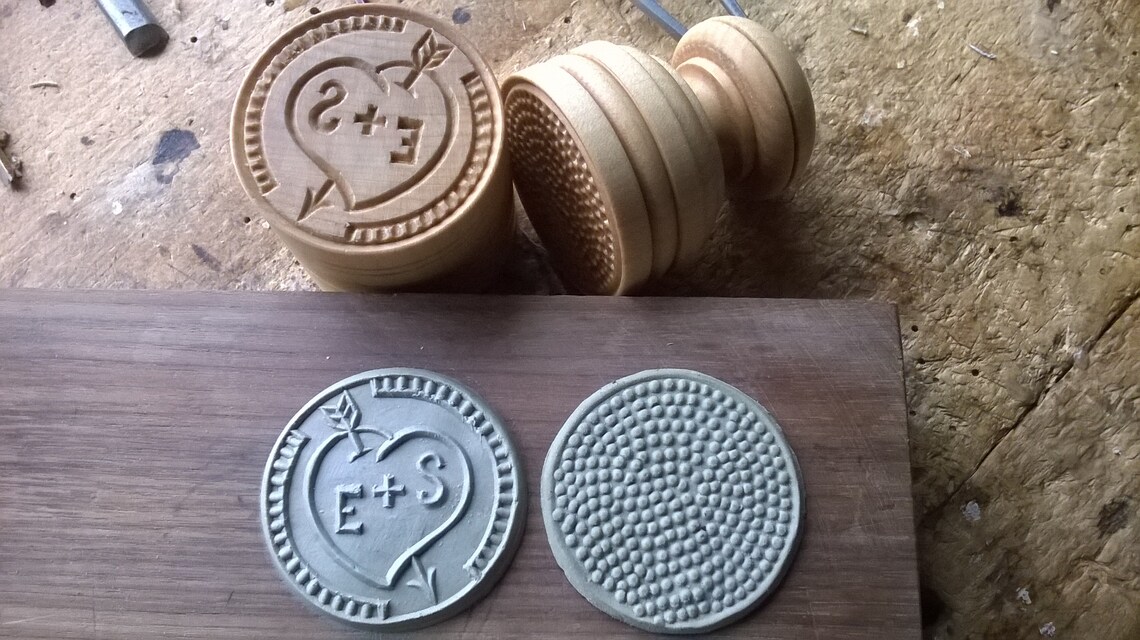 CORZETTI PASTA Custom Stamp 1 Handle 1 Your Initials Etsy Italia