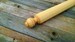 Rolling pin in rare Lemon wood from Sicily, ball handles , Pasta Maker Mattarello, traditional Italian tools, rare collectible pasta pins 