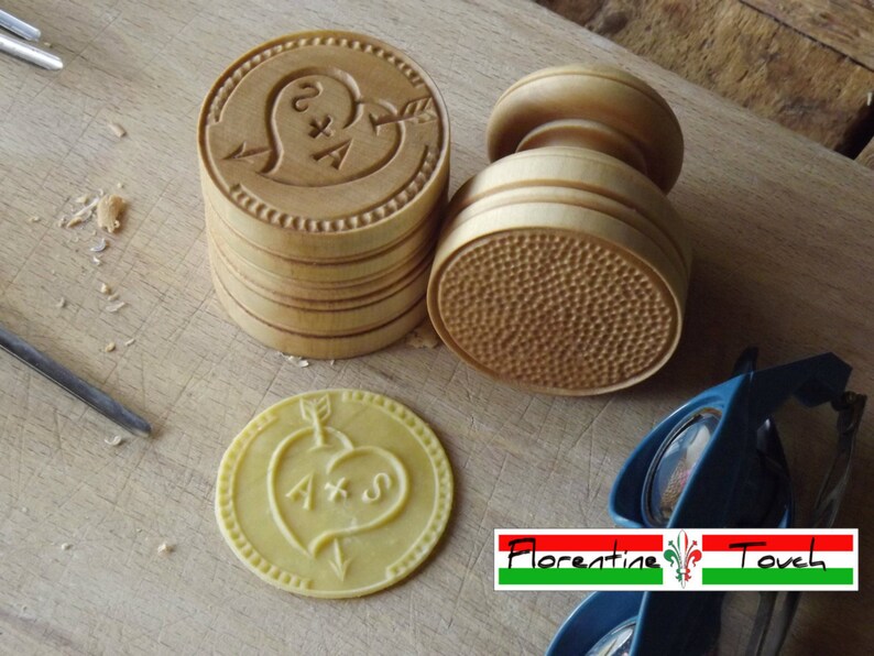 CORZETTI PASTA Custom Stamp 1 Handle 1 Your Initials Etsy