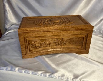 Animal Lover's Wooden Keepsake Jewelry Box