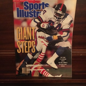 Sports Illustrated Super Bowl Preview January 1991 Giant Steps